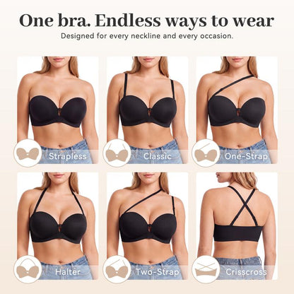 StayLift™ – Strapless Push-Up That Won't Budge