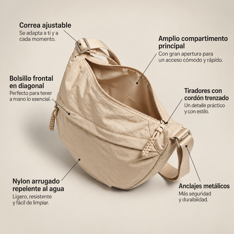 Bolso Cruzado Antirrobo Camila Bravo™