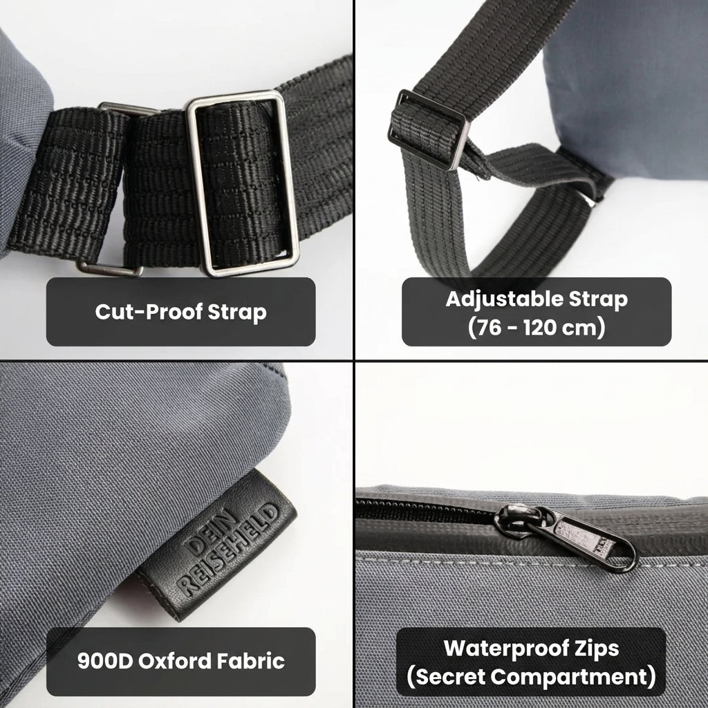 Vaultline Anti-Theft Crossbody Bag - Buy 1, Get 1 Free