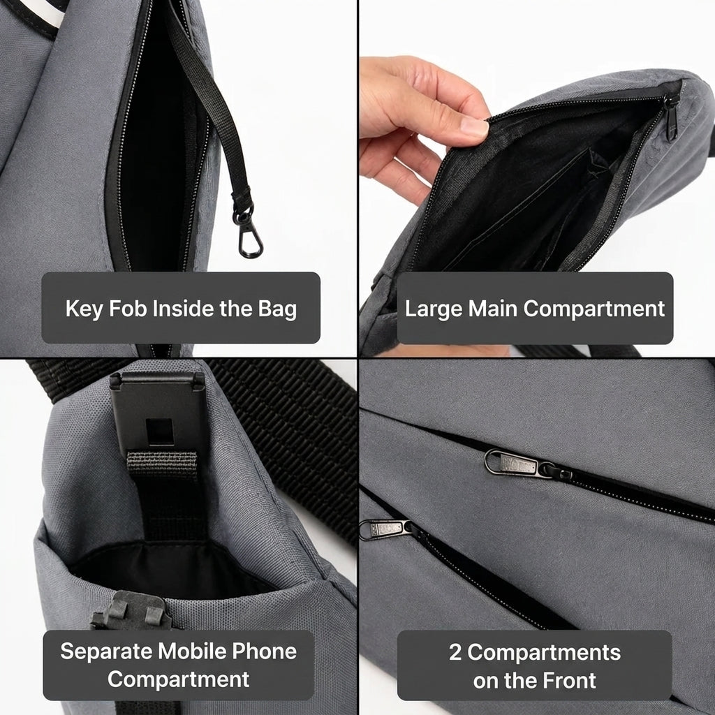 Vaultline Anti-Theft Crossbody Bag - Buy 1, Get 1 Free