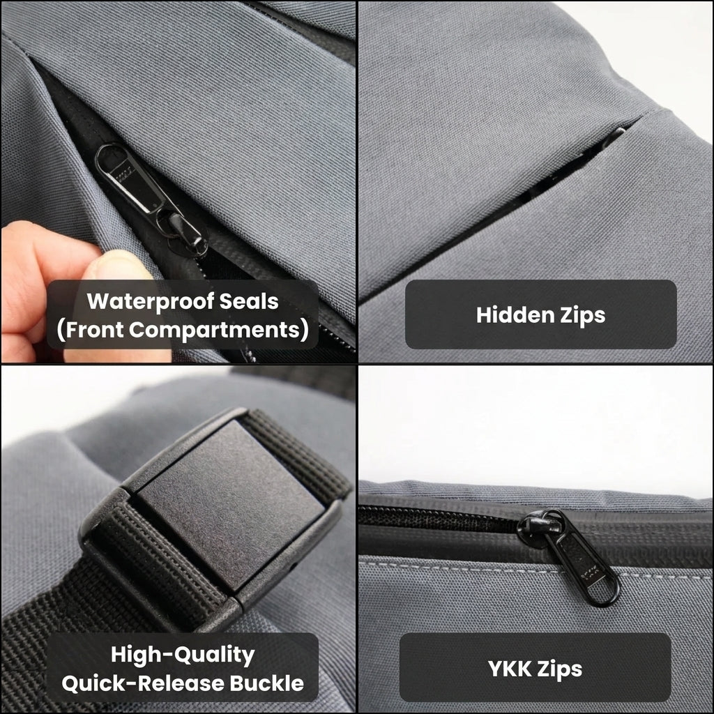 Vaultline Anti-Theft Crossbody Bag - Buy 1, Get 1 Free