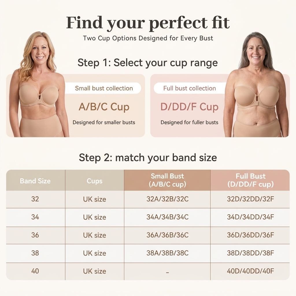 StayLift™ – Strapless Push-Up That Won't Budge