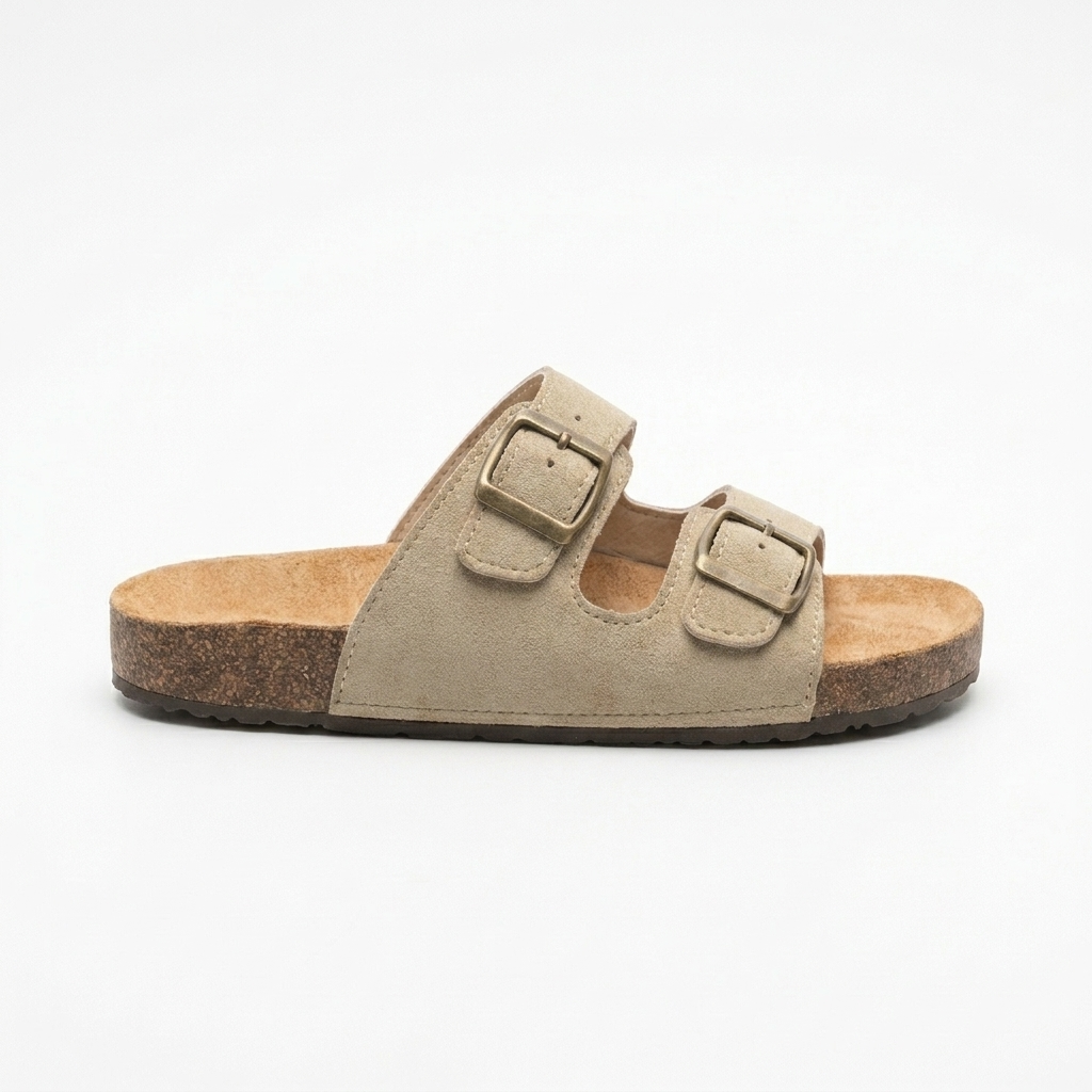 Sandalia Belmara beige perfil exterior