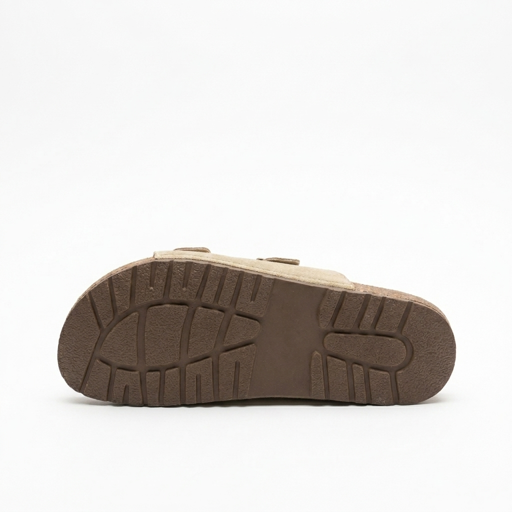 Sandalia Belmara beige suela antideslizante