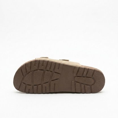 Sandalia Belmara beige suela antideslizante