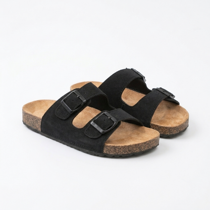 Par completo de sandalias Belmara negro